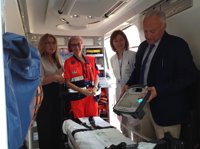 El EPES 061 renueva una de las tres unidades de la flota de UVI móviles en Córdoba