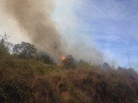 Controlado un incendio en Albelda de Iregua y extinguido otro en Viguera