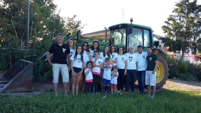 La familia Pifarré de la Granja Pifarré
