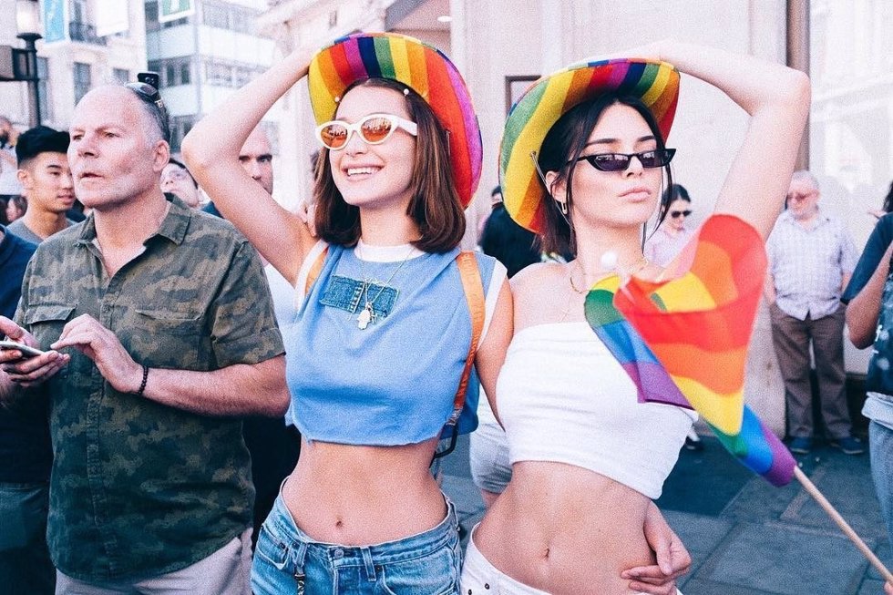 Bella Hadid y Kendall Jenner