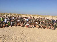 La expedición 'España Rumbo al Sur' visita el Espacio Natural de Doñana