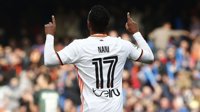 Luis Nani sufre un esguince en su rodilla izquierda