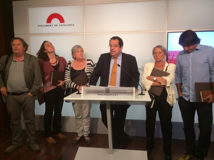 El coordinador de l'Pacte Nacional pel Referèndum, Joan Ignasi Elena