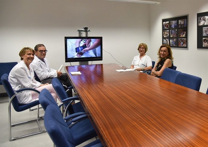 Martín, en la  presentación del sistema