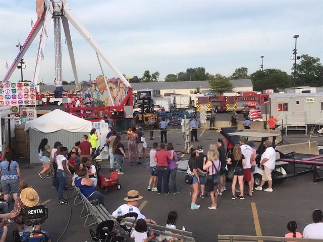 Accidente feria de Ohio. 