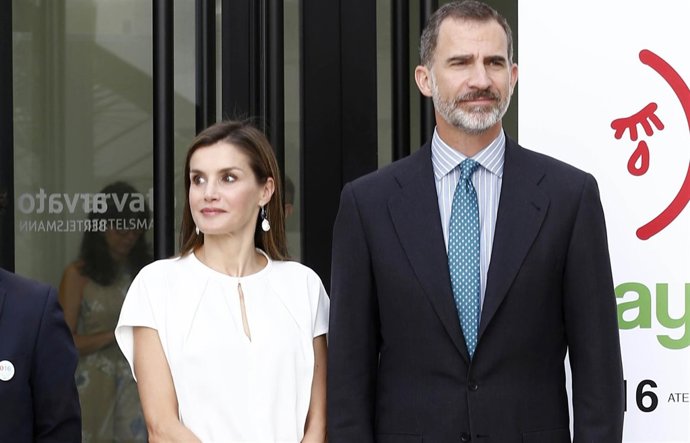 Los reyes letizia y felipe
