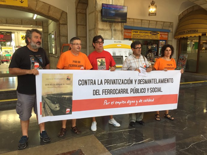 Huelga de trenes convocada por CGT