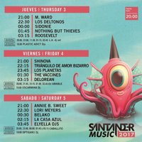 Sorteamos dos abonos dobles para el Santander Music Festival 2017
