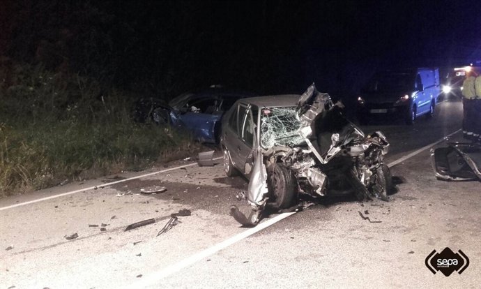 Accidente de tráfico en Pravia