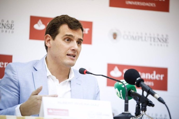 El presidente de Ciudadanos, Albert Rivera