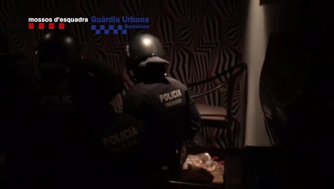 Operació antidroga en el Raval