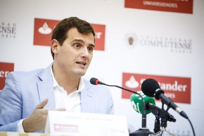 El president de Ciutadans, Albert Rivera