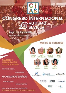 Autismo Sevilla reunirá a más de 25 expertos en su Congreso Internacional