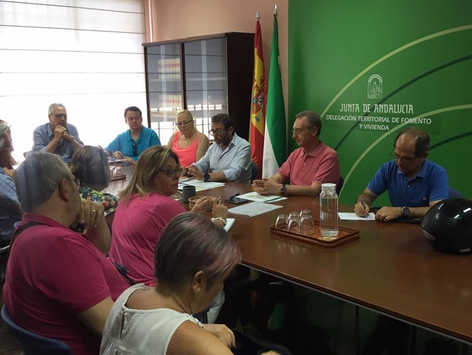 Reunión con colectivos vecinales de Jaén