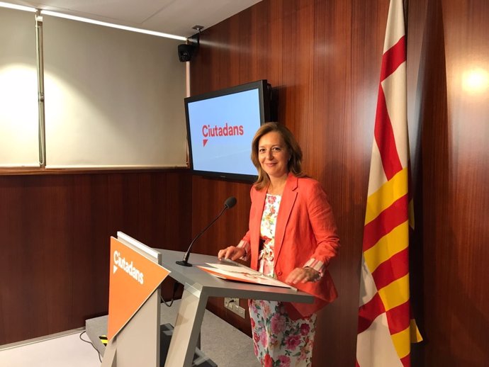 La líder d'Cs a l'Ajuntament de Barcelona Carina Mejías