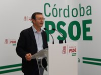 El PSOE de Córdoba acusa al PP de montar "cortinas de humo" sobre las inversiones del Estado en Andalucía