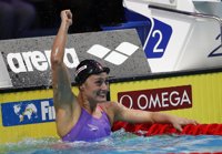 Mireia Belmonte se proclama campeona del mundo en 200 mariposa