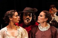 La representación de 'Cyrano' pone el cierre este viernes y sábado al ciclo estival de 'Viana a Escena'