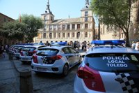 El Ayuntamiento de Toledo pone a disposición de la Policía Local siete nuevos vehículos patrulla
