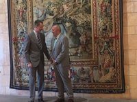 El Rey acepta la propuesta de Ensenyat de "apadrinar" un molino de viento de Mallorca 