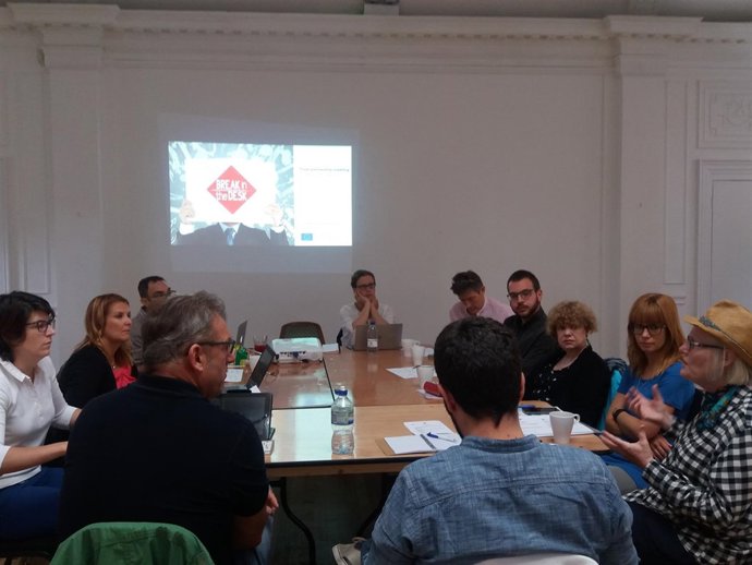 Representantes de las instituciones participantes en el proyecto