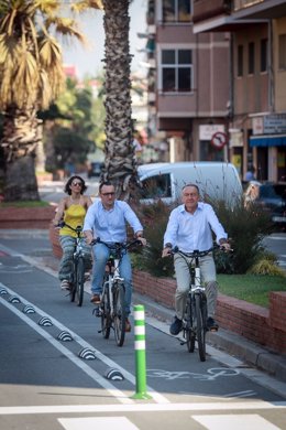 Nuevo carril bici de El Prat