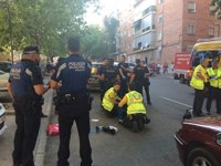 Muere una mujer de 57 años al ser atropellada por un coche en San Blas