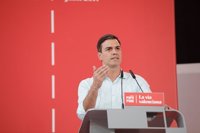 Sánchez insta a abordar la cuestión catalana como una "gran avenida de diálogo" frente a la vía "unilateral"