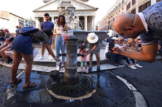 Fuente en Roma