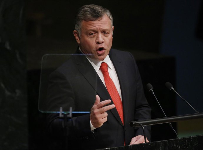 El rey de Jordania, Abdalá II.