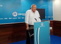 Bernabé asegura que para el PSOE "el Corredor Mediterráneo fue un Power Point, para el PP es una prioridad nacional"