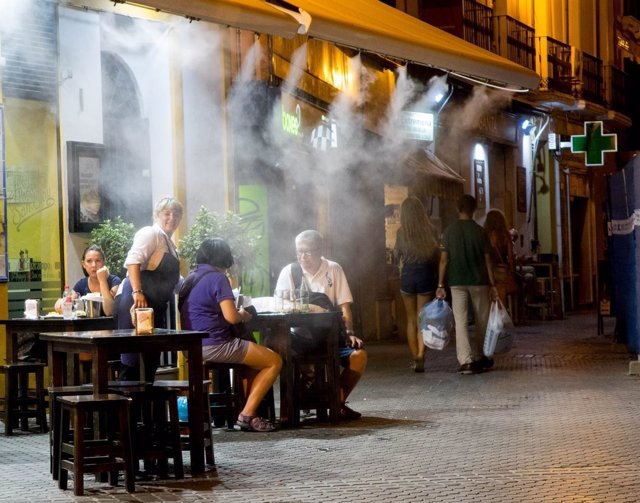 Calor, verano y altas temperaturas en Sevilla