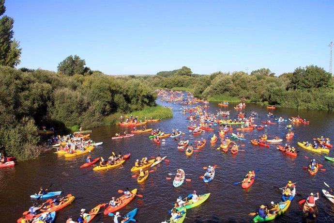 Descenso del río Alagón