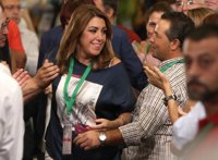 Susana Díaz saca adelante su informe de gestión con un 94,8% de apoyo
