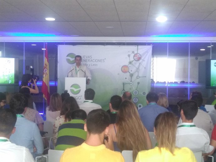 Zamora.- Maillo, durant la seva intervenció a Zamora