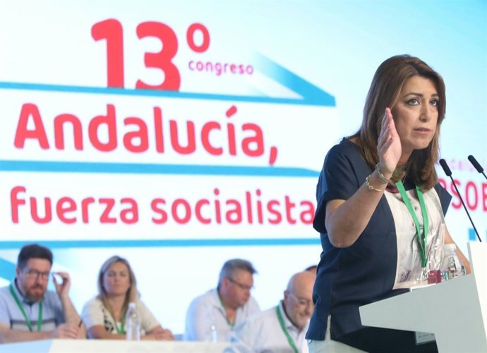 Susana Díaz intervé al Congrés del PSOE-A