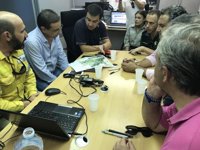 El fuego de Yeste está perimetrado casi en su totalidad y hay 1.400 hectáreas afectadas