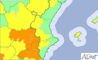 Valencia y Alicante, en aviso por calor mientras el interior de Castellón sigue con riesgo de chubascos y tormentas