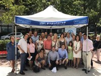 Cifuentes critica que los "experimentos ideológicos" del Ayuntamiento causan un "perjuicio grande" en la calle Galileo