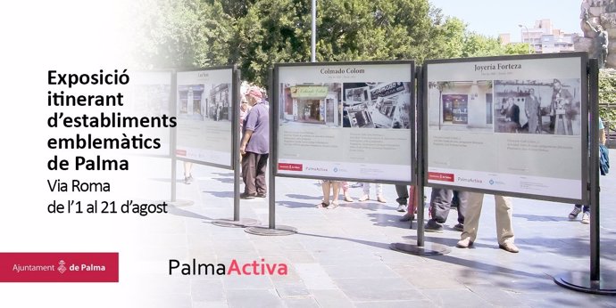 Exposición de Palma se traslada a Vía Roma