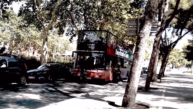 Ataque de Arran a un autobús turístico de Barcelona