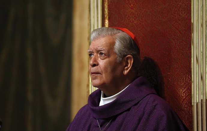 El cardenal y arzobispo de Caracas, Jorge Urosa Savino