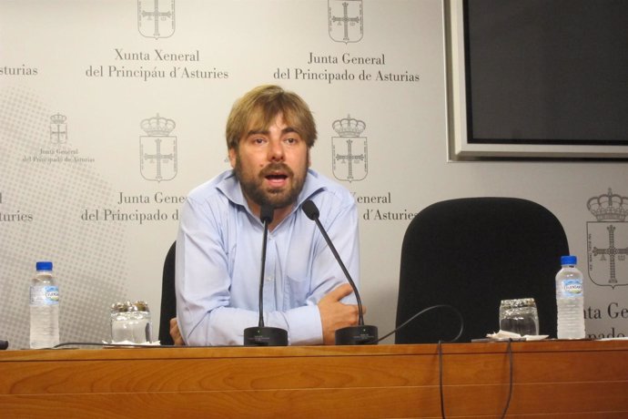  El Secretario General De Podemos Asturias, Daniel Ripa.