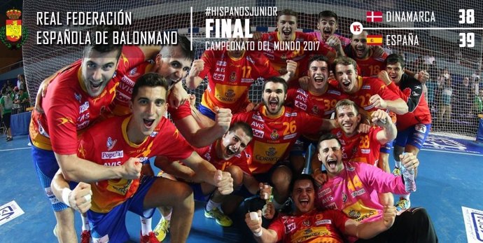 España gana el Mundial junior de balonmano