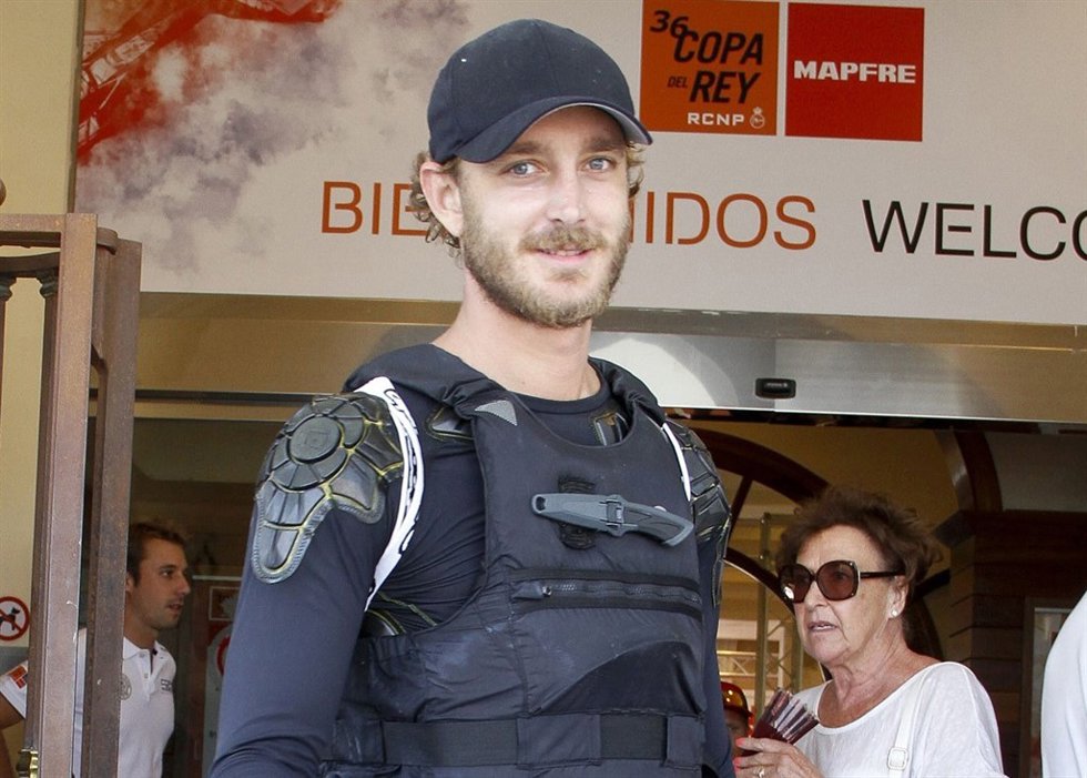 Pierre Casiraghi, un regatista 'Robocop' en Mallorca./ Europa Press