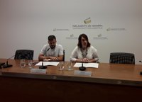 El Parlamento foral impulsará medidas de sostenibilidad y responsabilidad social