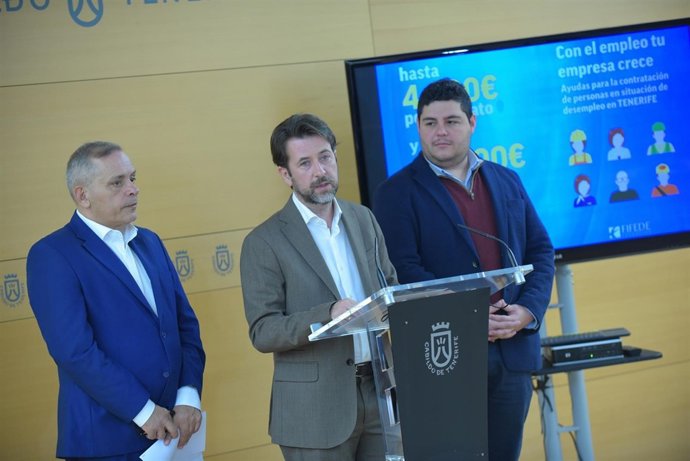 Efraín Medina, Carlos Alonso y Leo Benjumea