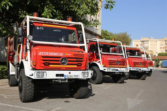 Vehículos antiincendios cpb autobomba consorcio bomberos diputación