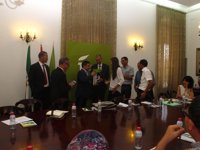 Agentes locales de Túnez conocen actuaciones de la Diputación  vinculadas al aceite y al medioambiente