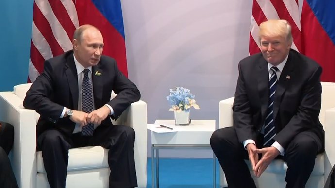 Trump y Putin conversaron en privado durante el G-20